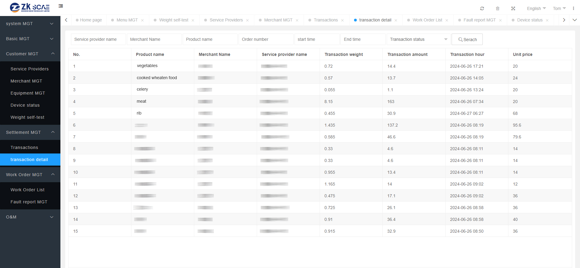 Scale Management Software, Weighing Scale Inventory Software