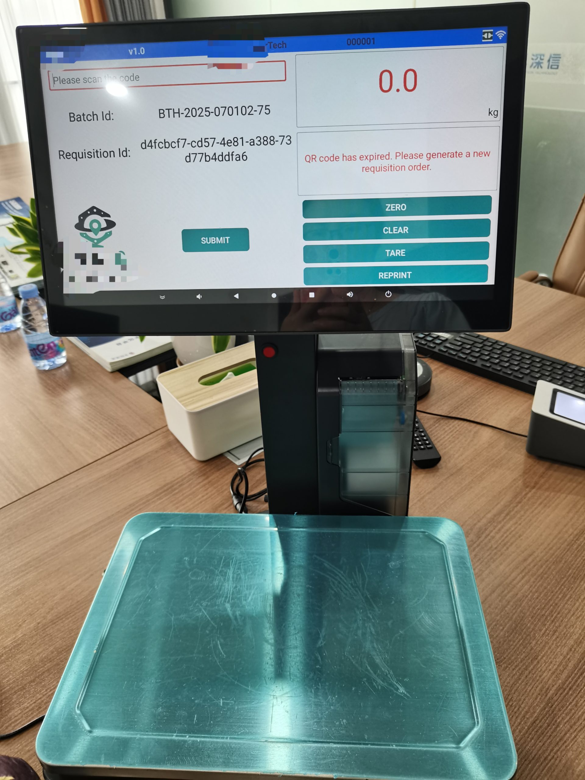 restaurant scale